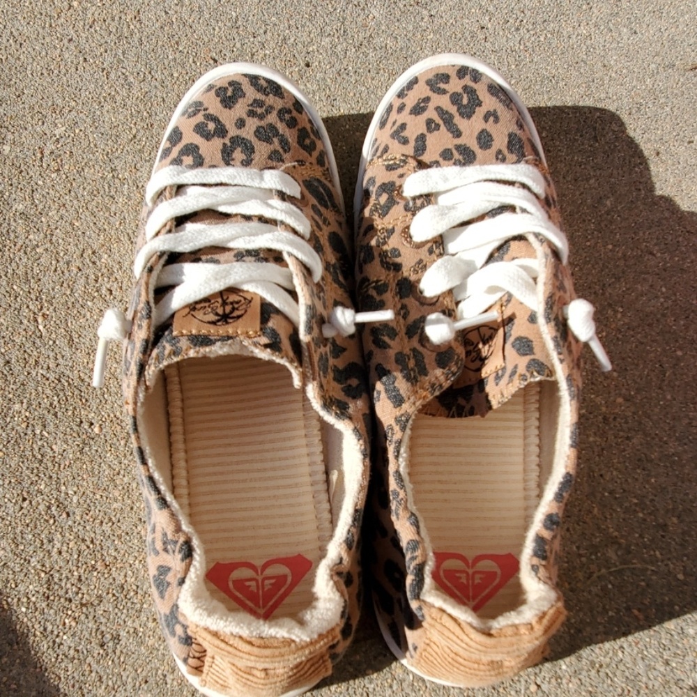 Roxy Bayshore Cheetah Print Shoes
